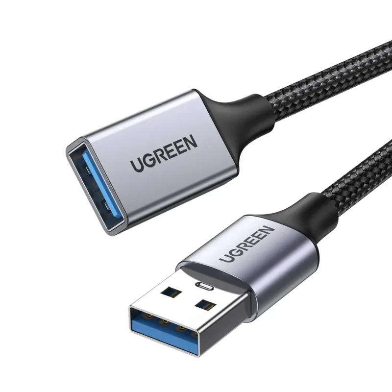 UGREEN 90722 USB-A MALE TO USB-A FEMALE EXTENSION CABLE 5M