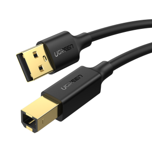 UGREEN USB 2.0 AM to BM Print Cable 5m (Black) – US135