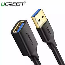 UGREEN USB 3.0 A Male To Female Extension Cable 3M Black – US129