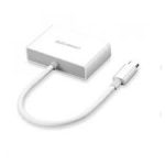 UGREEN USB-C to HDMI + VGA Converter – MM123 – White