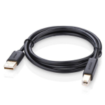 UGREEN USB 2.0 AM to BM Print Cable 1.5m (Black) – UG-10350