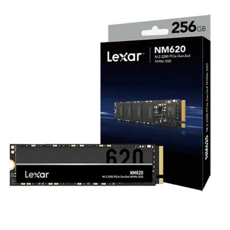 Lexar LNM620 Internal SSD M.2 PCIe Gen 3*4 NVMe 2280 - 2TB , LNM620X002T-RNNNG