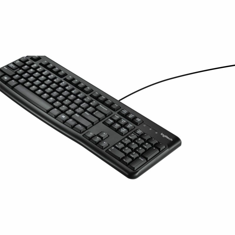 Logitech K120 Wired Keyboard - Black ,920-002508