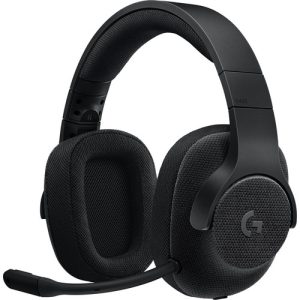 Logitech G433 Wired Gaming Headset in Triple Black