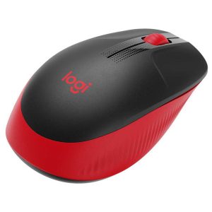 Logitech M190 Red Wireless Mouse