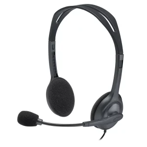 Logitech H111 Stereo Headset - Black (3.5mm Jack) , 981-000593