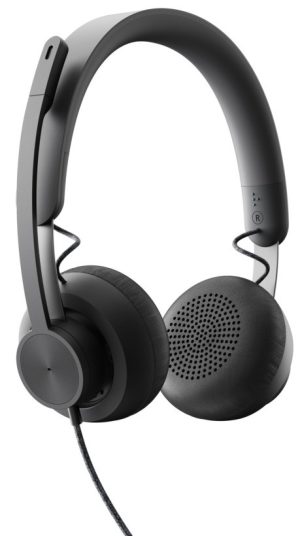 Logitech Zone Wired Headset with Noise-Cancelling Mic (UC version) , 981-000875