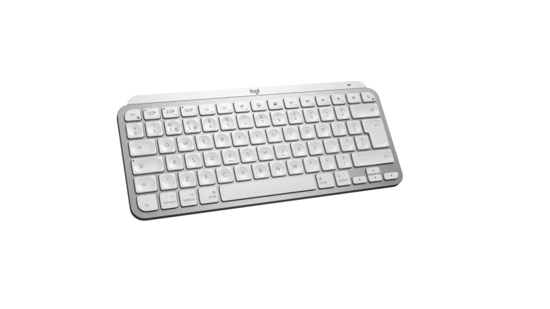 Logitech MX Keys Mini For Mac Bluetooth Illuminated Keyboard - Pale Gray , 920-010526