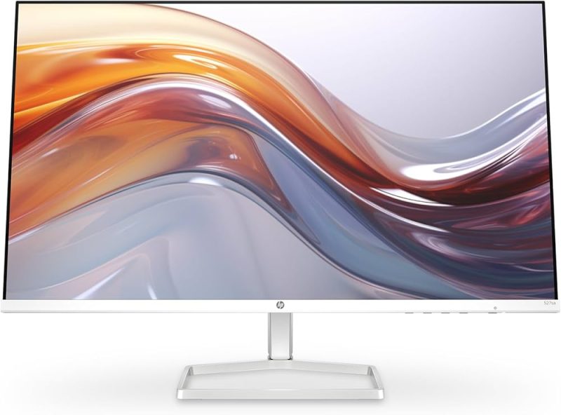 HP 527sa Series 5 27"" FHD Monitor, White Color - 94F48AS