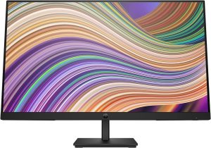 HP P27 G5 27"" FHD Monitor, Black Color -  64X69AS