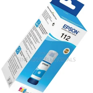 INK CART EPSON  112 Cyan for L6580, L6570, L6550, L6490, L15160, L15150, L11160 – 70ml , C13T06C24A