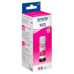 INK CART EPSON  103 Magenta for L1110, L3110, L3111, L3116, L3150, L3151, L3156, L3160, L5190 – 65ml , C13T00S34A