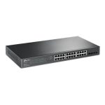 TP-Link 28-Port 10/100/1000Mbps JetStream Gigabit Smart Switch with 24-Port PoE+ , TL-SG2428P