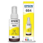 INK CART EPSON T6644 Yellow for L100, L110, L120, L1300, L1455, L200, L210, L220, L300, L3050, L3060, L3070, L310, L355, L365, L382, L386, L455, L486, L550, L565, L605, L655 -70ml , C13T66444A