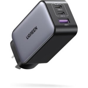 Ugreen CD161 USB Fast Charger UK Black (UG- 70164)