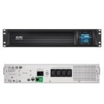 APC 1000VA 230V Smart-UPS C LCD RM 2U with Smart Connect Rackmount (SMC1000I-2UC)